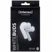 Intenso T302A In Ear headset Bluetooth Stereo Wit Noise Cancelling Indicator voor batterijstatus, Headset, Oplaadbox, Touchbesturing - thumbnail