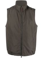 Canali gilet matelassé à fermeture zippée - Vert