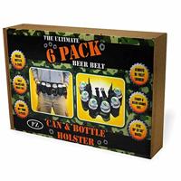 mikamax - Bierriem – outdoor – handsfree installatie voor 6 dranken