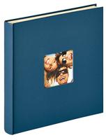 walther design fotoalbum blauw 33 x 34 cm Zelfklevend album met omslaguitsparing, Fun SK-110-L