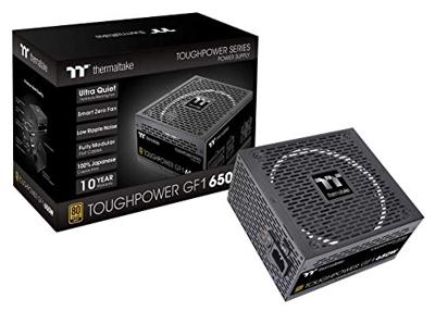 Thermaltake PS-TPD-0650FNFAGU-1 Toughpower GF1 650W 80Plus Gold PC voeding,zwart.