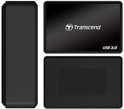 Transcend CFast 2.0 USB3.0 geheugenkaartlezer USB 3.2 Gen 1 (3.1 Gen 1) Zwart