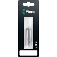 Wera 867/4 Z 50mm SB SiS 05073723001 Torx-bit T 25 Gereedschapsstaal Gelegeerd, Taai F 6.3 2 stuk(s) - thumbnail