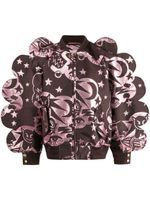 Walter Van Beirendonck veste bomber Wings oversize - Marron - thumbnail