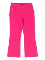 Ralph Lauren Kids legging à logo brodé - Rose - thumbnail