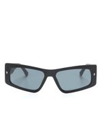 DSQUARED2 EYEWEAR lunettes de soleil à monture rectangulaire - Noir - thumbnail