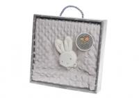 Gamberritos babydeken met knuffelkonijn