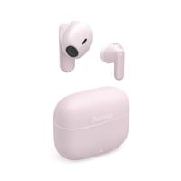 Hama Freedom Light II Bluetooth-hoofdtelefoon, TWS, oordopjes, spraakbediening, roze