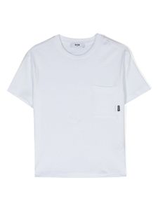 MSGM Kids t-shirt à poche poitrine - Blanc