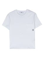 MSGM Kids t-shirt à poche poitrine - Blanc