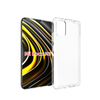 Xiaomi Redmi 9T | Poco M3 TPU Siliconen Back Cover Transparant - thumbnail