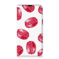 iPhone 13 Pro Max Flip Style Cover Pink Macarons - thumbnail