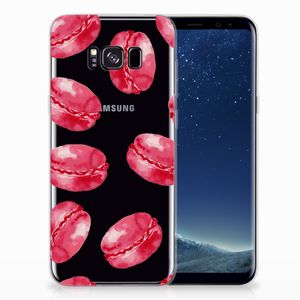 Samsung Galaxy S8 Plus Siliconen Case Pink Macarons