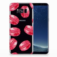 Samsung Galaxy S8 Plus Siliconen Case Pink Macarons - thumbnail