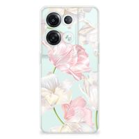 OPPO Reno8 Pro TPU Case Lovely Flowers - thumbnail