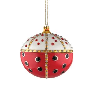 Alessi Fleurs de Jori Kerstornament "Re Coccinello"