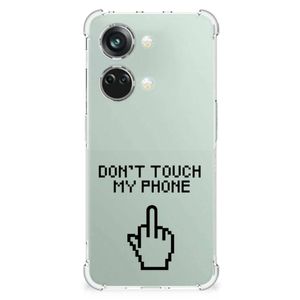 OnePlus Nord 3 Anti Shock Case Finger Don't Touch My Phone