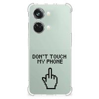 OnePlus Nord 3 Anti Shock Case Finger Don't Touch My Phone - thumbnail