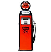 Phillips 66 National 360 Computer Face Benzinepomp - Oranje & Zwart - Reproductie - thumbnail