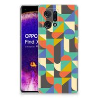 OPPO Find X5 TPU bumper Funky Retro