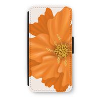 Orange Ellila flower: iPhone 7 Flip Hoesje - thumbnail