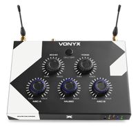 Vonyx AV510 karaokeset met twee draadloze microfoons - thumbnail