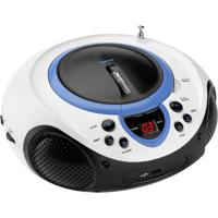 Lenco SCD-38 USB Radio/CD-speler VHF (FM) AUX, CD, USB Blauw - thumbnail