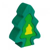 Glückskäfer bouwblokken dennenboom 18 cm 6 delig