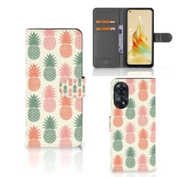 OPPO Reno8 T 4G Book Cover Ananas - thumbnail