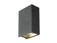 SLV Vierkante lamp Quad Up - Down 2x4,3w - 3000K antraciet 232445 - thumbnail