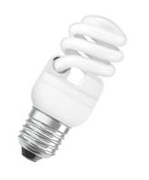 OSRAM E14 Spaarlamp Energielabel: A (A++ - E) 106 mm 230 V 12 W Warmwit Buis 1 stuk(s)