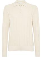 Brunello Cucinelli Geperforeerde blouse - Beige