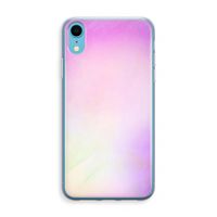 Flow mist pastel: iPhone XR Transparant Hoesje - thumbnail