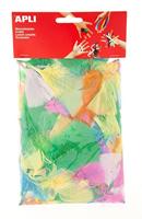APLI 13281 Collage pennen Diverse kleuren 14 g