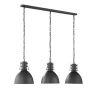 Fischer & Honsel 3-lichts hanglamp London industrieel 60573 - thumbnail