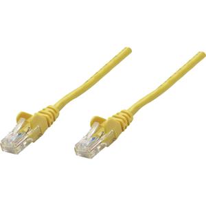 Intellinet 330725 RJ45 Netwerkkabel, patchkabel CAT 5e SF/UTP 10.00 m Geel 1 stuk(s)