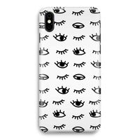 Eye pattern #2: iPhone Xs Volledig Geprint Hoesje - thumbnail