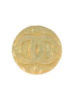 CHANEL Pre-Owned broche CC à logo - Or - thumbnail