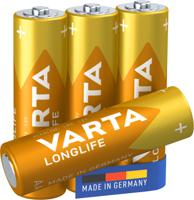 Varta LONGLIFE AA Bli 4 AA batterij (penlite) Alkaline 2800 mAh 1.5 V 4 stuk(s)