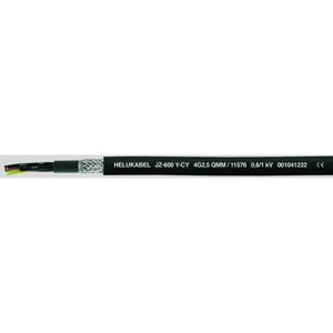 Helukabel JZ-600-Y-CY Stuurstroomkabel 18 G 0.75 mm² Zwart 11501-1000 1000 m