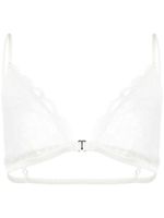 Fleur Du Mal soutien-gorge Charlotte en dentelle - Blanc