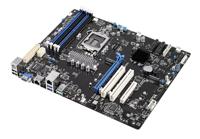 ASUS P11C-X server moederbord (ATX, Intel E-2100 / E-2200 serie, LGA 1151-2, 4x DDR4 2666 MHz ECC, PCIe 3.0, M.2, NVME, SATA, Dual LAN)