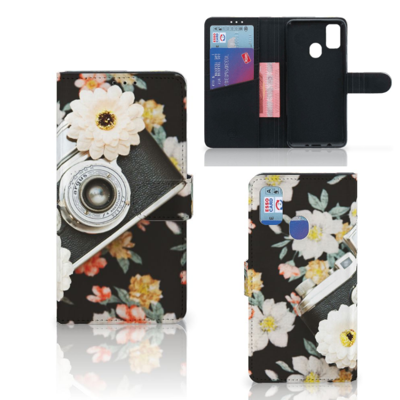 Samsung Galaxy M21 | M30s Telefoonhoesje met foto Vintage Camera Samsung Galaxy M21 | M30s Telefoonhoesje met foto Vintage Camera