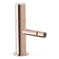 Tres Study bidet mengkraan met knop opbouw rond 24k Rose goud