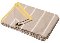 David Fussenegger David Fussenegger LUCA flannel cotton plaid - stripes 200x140 cm sand