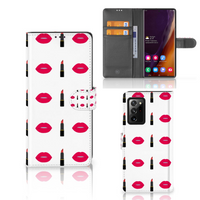 Samsung Galaxy Note20 Ultra Telefoon Hoesje Lipstick Kiss