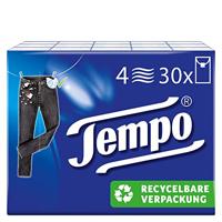Tempo Zakdoeken klassiek, 4-laagse papieren handdoeken in bewezen Tempo kwaliteit, 30 x 10 doeken (300 doekjes)