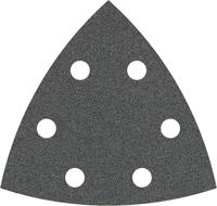 Bosch 5x PRO F355 Schuurblad (voor Beton, Harde steen, Ø 93x93 mm, Korrel 80, Professional Accessoires Multitool, Deltaschuurmachine)