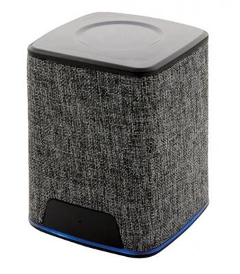 XD Collection speaker Light Up bluetooth 14 cm ABS grijs 2 delig XD Collection speaker Light Up bluetooth 14 cm ABS grijs 2 delig