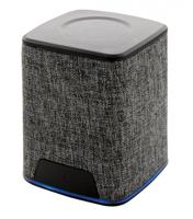 XD Collection speaker Light Up bluetooth 14 cm ABS grijs 2 delig